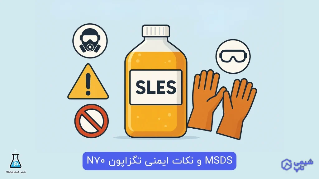 MSDS و نکات ایمنی تگزاپون N70
