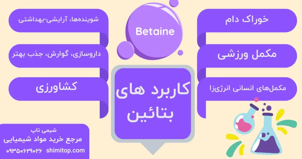 کاربرد های بتائین